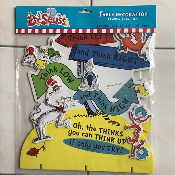 Dr Seuss Table Decoration - Picture 1 of 2